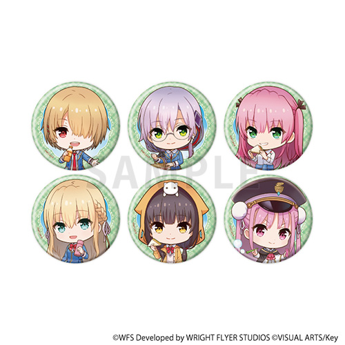缶バッジ「ヘブンバーンズレッド」18/ピクニックver. 第31A部隊 ブラインド(全6種)(ミニキャライラスト)