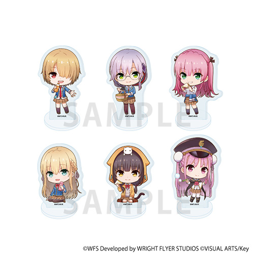 アクリルぷちスタンド「ヘブンバーンズレッド」19/ピクニックver. 第31A部隊 ブラインド(全6種)(ミニキャライラスト)