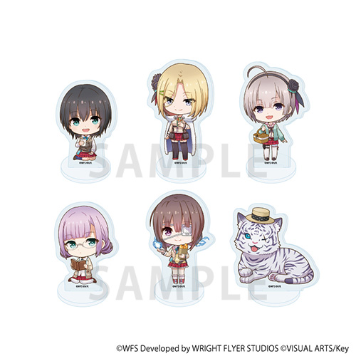 アクリルぷちスタンド「ヘブンバーンズレッド」20/ピクニックver. 第31B部隊 ブラインド(全6種)(ミニキャライラスト)