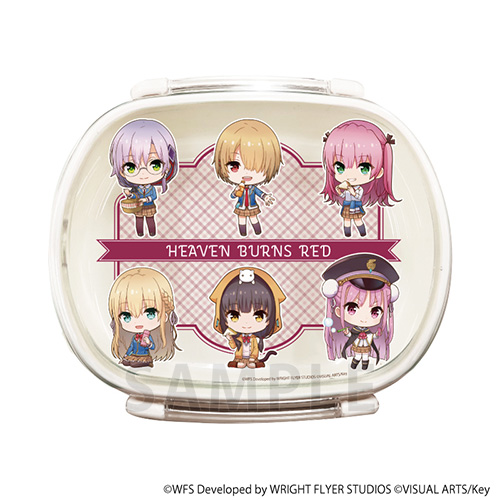 キャラランチボックス「ヘブンバーンズレッド」01/ピクニックver. 第31A部隊(ミニキャライラスト)