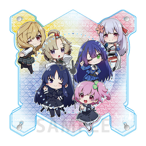 アサルトリリィ　アクリル時計 