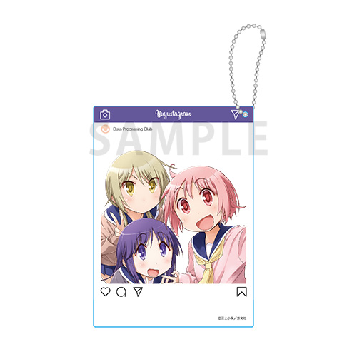 ゆゆ式　アクリルカード 集合