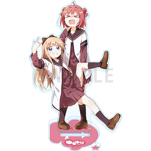 ゆるゆり　アクリルスタンド　京子＆あかり 