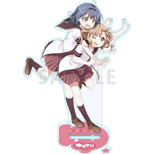 ゆるゆり　アクリルスタンド　向日葵＆櫻子 