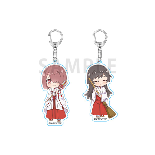 私に天使が舞い降りた！プレシャス・フレンズ　アクリルキーホルダー 巫女B