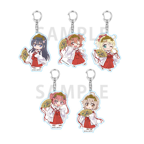 私に天使が舞い降りた！プレシャス・フレンズ　アクリルキーホルダー 巫女A