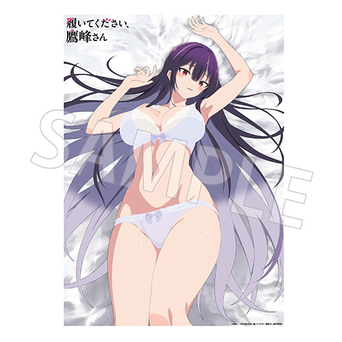 「履いてください、鷹峰さん」お風呂ポスター　下着