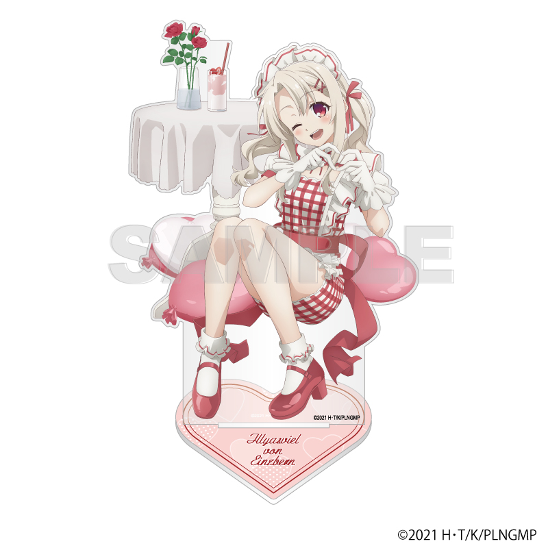 バースデーアクリルスタンドL【ウエイトレス・イリヤ】
