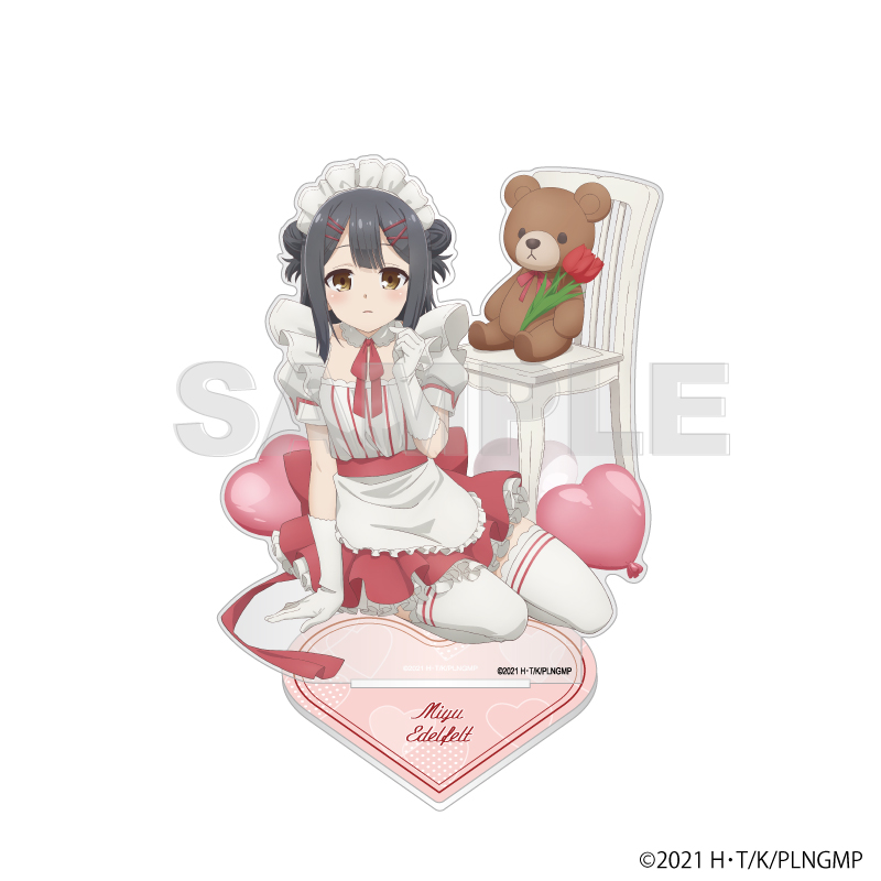 バースデーアクリルスタンドL【ウエイトレス・美遊】