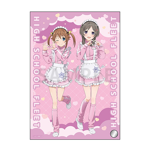 ミニアクリルアート　明乃&もえか　晴風カフェ ver.
