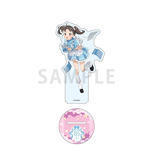 ホログラムデカアクリルスタンド　知床 鈴　晴風カフェ ver.