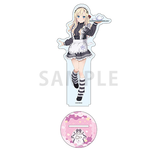 ホログラムデカアクリルスタンド　ヴィルヘルミーナ　晴風カフェ ver.