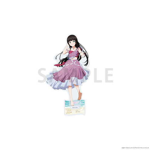 ラブライブ！サンシャイン!!Aqours Seaside Wing Dressアクリルスタンド 黒澤ダイヤ