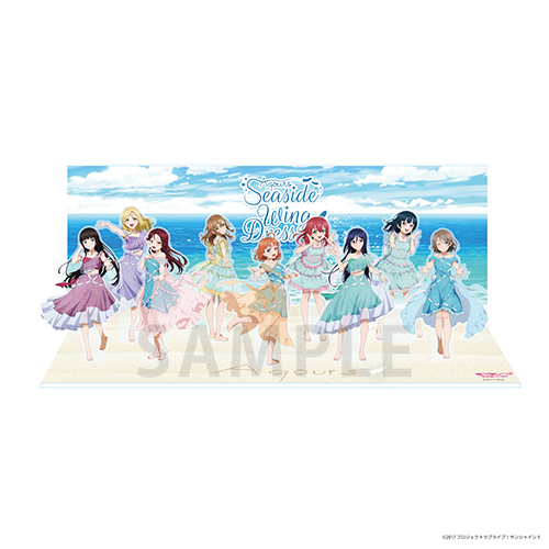 ラブライブ！サンシャイン!!Aqours Seaside Wing Dressアクリルジオラマ