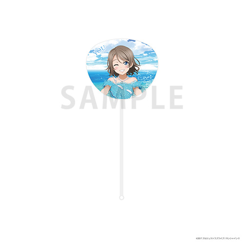 ラブライブ！サンシャイン!!Aqours Seaside Wing Dressスティックうちわ 渡辺曜
