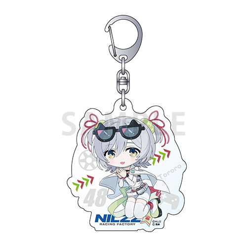 NILZZ Racing アクリルキーホルダー2 猫麦とろろ