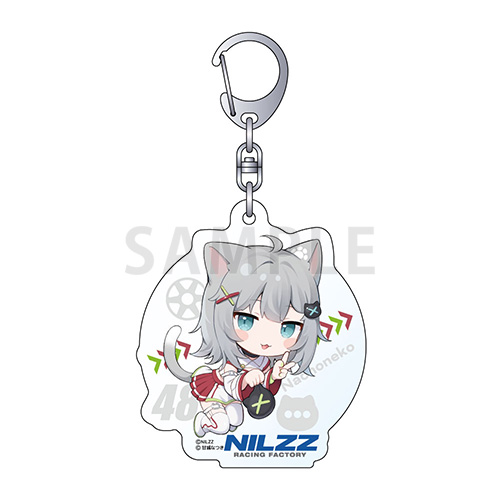 NILZZ Racing アクリルキーホルダー2 Nachoneko