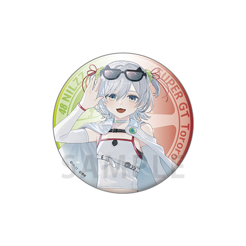 NILZZ Racing 缶バッジ1 猫麦とろろ