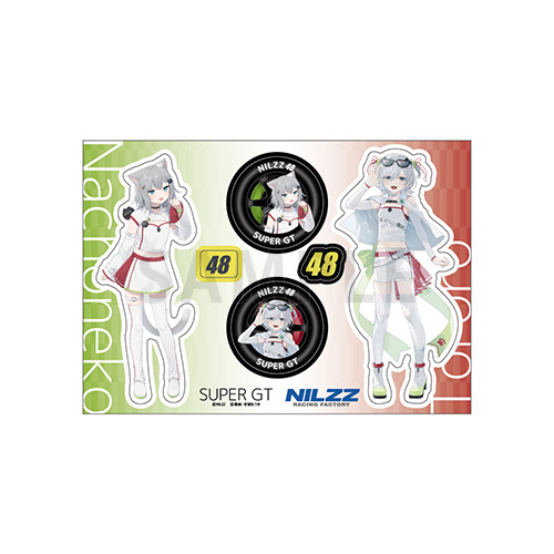NILZZ Racing ステッカーシート