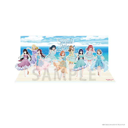 ラブライブ！サンシャイン!!Aqours Seaside Wing Dressアクリルジオラマ