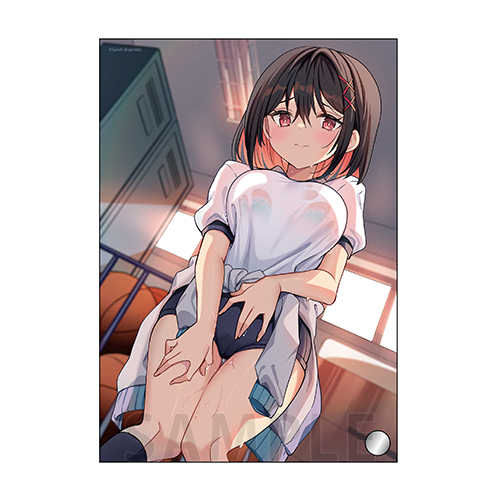 ミニアクリルアート　熊井真央 体操服 ver.