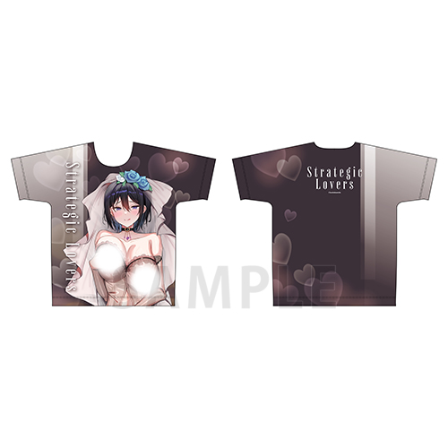 フルグラフィックTシャツ　浅見奈緒　ランジェリーウェディング ver.