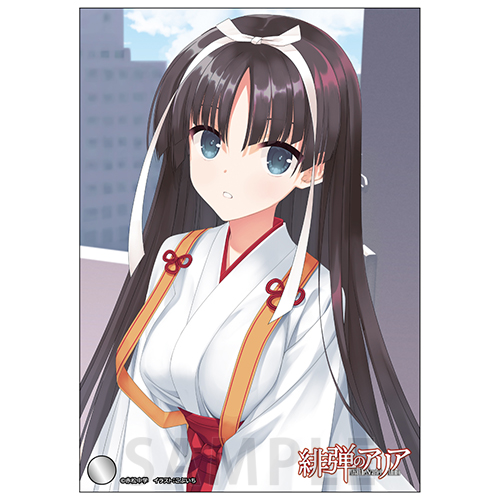 ミニアクリルアート　星伽白雪　巫女服 ver.