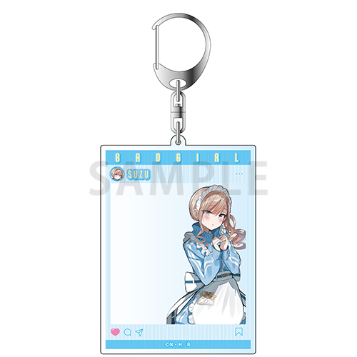SNS風アクリルキーホルダー　涼風 涼　ジャージメイド ver.