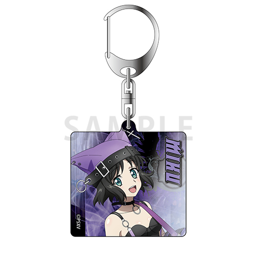 ホログラムアクリルキーホルダー　小日向 未来　ヘヴィメタル ver.