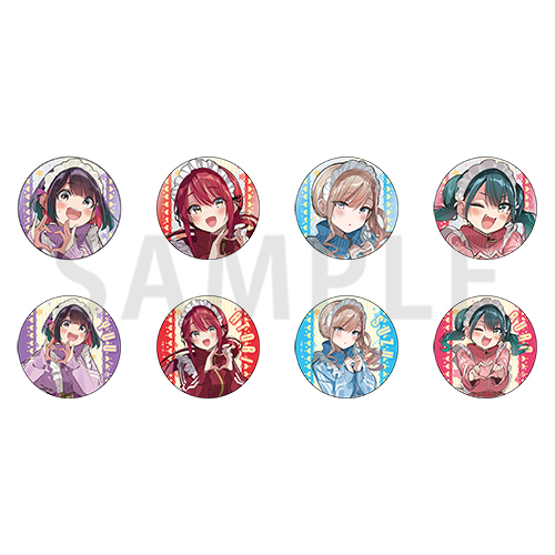 ホログラムカンバッジ(ブラインド)　ジャージメイド ver.