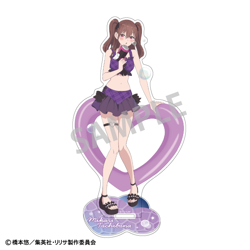 アクリルスタンド＿橘美花莉／水着×バブルガン