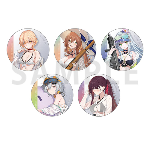 トレーディング缶バッジ＜Sweet Summer Chronicle＞