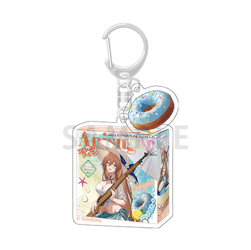 ドーナツパッケージキーホルダー＜Sweet Summer Chronicle スプリングフィールド＞