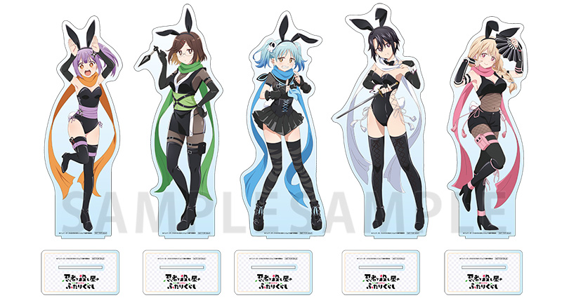 A賞：特大アクリルフィギュア 全5種
