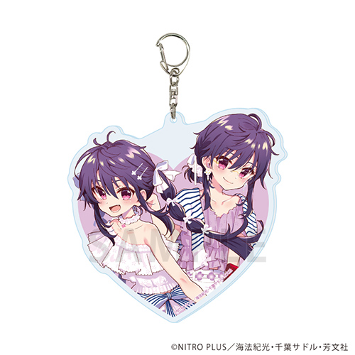 デカアクリルキーホルダー「がっこうぐらし！」02/恵飛須沢胡桃(描き下ろしイラスト)