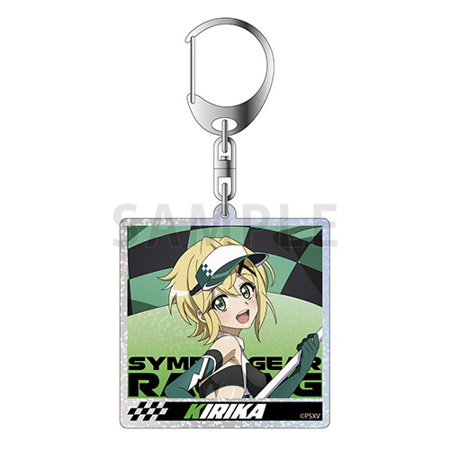 ホログラムアクリルキーホルダー　暁 切歌　SYMPHOGEAR RACING ver.