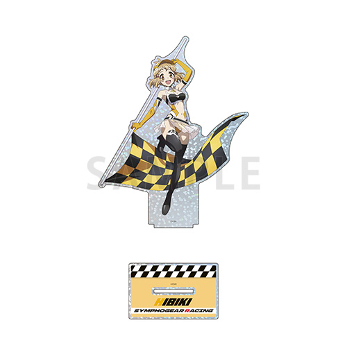 ホログラムデカアクリルスタンド　立花 響　SYMPHOGEAR RACING ver.