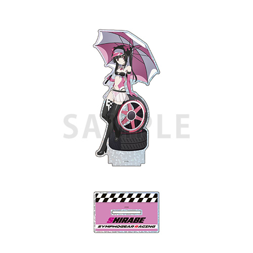 ホログラムデカアクリルスタンド　月読 調　SYMPHOGEAR RACING ver.