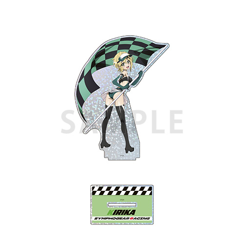 ホログラムデカアクリルスタンド　暁 切歌　SYMPHOGEAR RACING ver.