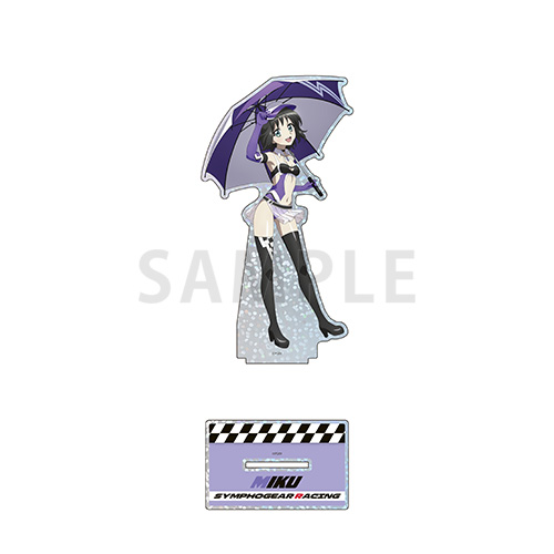 ホログラムデカアクリルスタンド　小日向 未来　SYMPHOGEAR RACING ver.