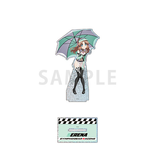 ホログラムデカアクリルスタンド　セレナ・カデンツァヴナ・イヴ　SYMPHOGEAR RACING ver.