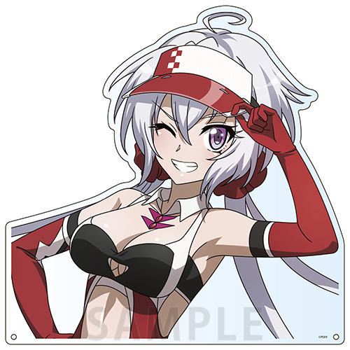 特大ダイカットアクリルボード　雪音 クリス　SYMPHOGEAR RACING ver.