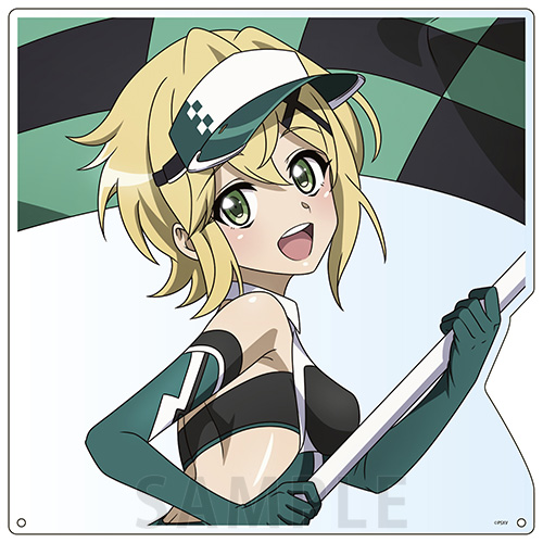 特大ダイカットアクリルボード　暁 切歌　SYMPHOGEAR RACING ver.