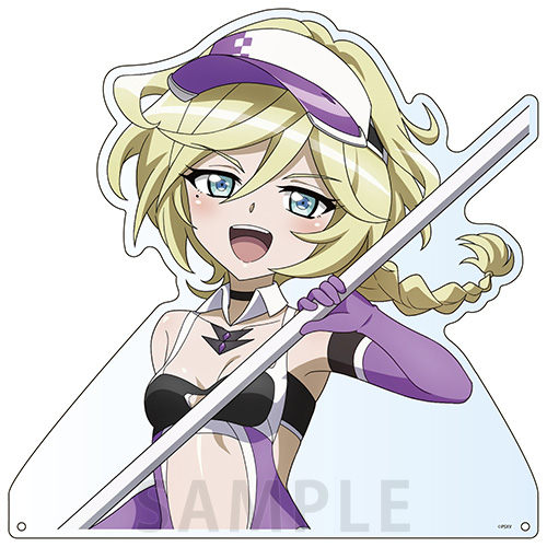 特大ダイカットアクリルボード　キャロル・マールス・ディーンハイム　SYMPHOGEAR RACING ver.