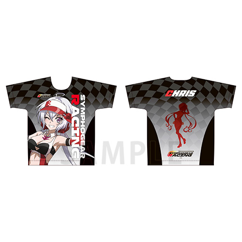 フルグラフィックＴシャツ　雪音 クリス　SYMPHOGEAR RACING ver.