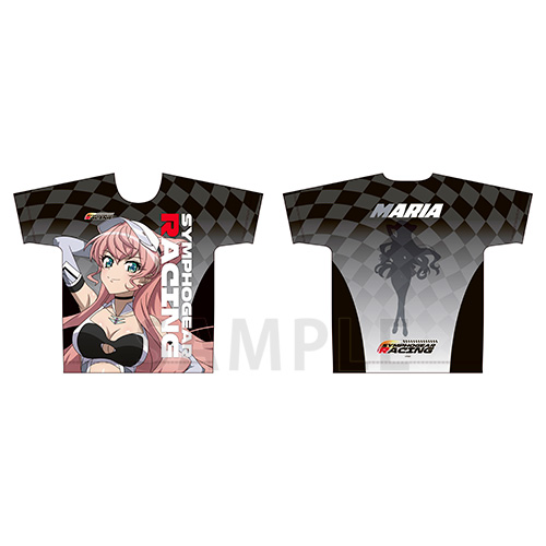 フルグラフィックＴシャツ　マリア・カデンツァヴナ・イヴ　SYMPHOGEAR RACING ver.