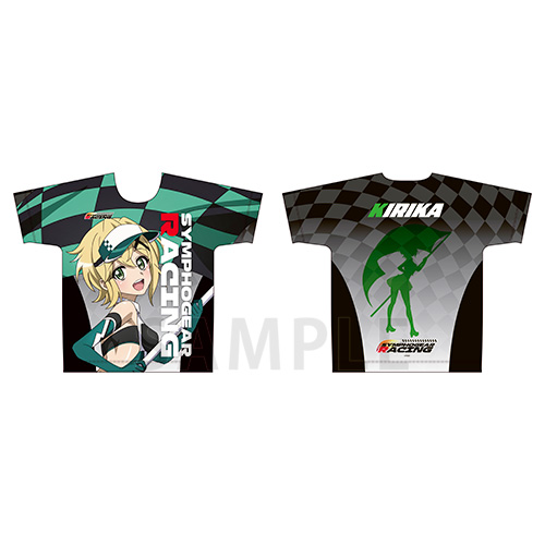 フルグラフィックＴシャツ　暁 切歌　SYMPHOGEAR RACING ver.