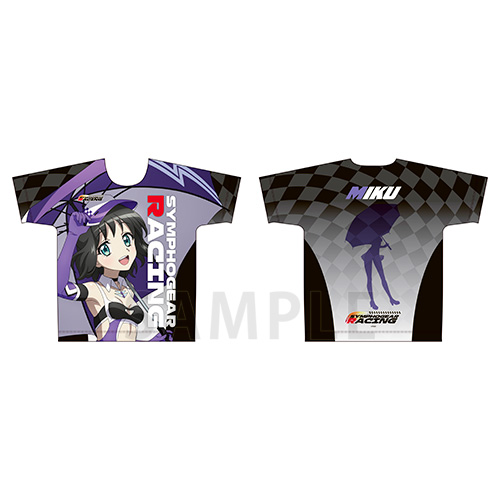 フルグラフィックＴシャツ　小日向 未来　SYMPHOGEAR RACING ver.