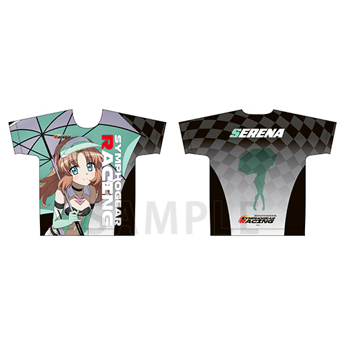 フルグラフィックＴシャツ　セレナ・カデンツァヴナ・イヴ　SYMPHOGEAR RACING ver.