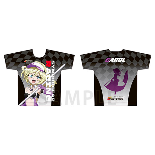 フルグラフィックＴシャツ　キャロル・マールス・ディーンハイム　SYMPHOGEAR RACING ver.
